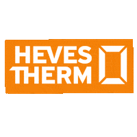 hevestherm door window heves ablak Sticker