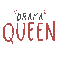 Drama Queen Omg Sticker