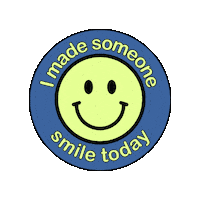 Happy Make Someone Smile Sticker by Discovery City
