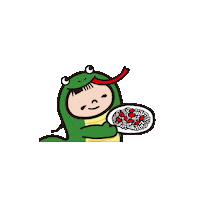 あけましておめでとう Sticker by KENMIN FOODS