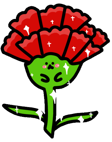 Flower Sticker by Playbear520_TW