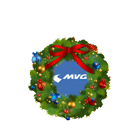 Christmas Sparkle Sticker by MVG