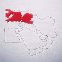Map Kurdistan GIF