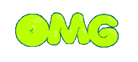 Oh My Gawd Omg Sticker by Samuel Guerrero