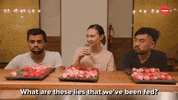 Sushi Lies GIF by BuzzFeed
