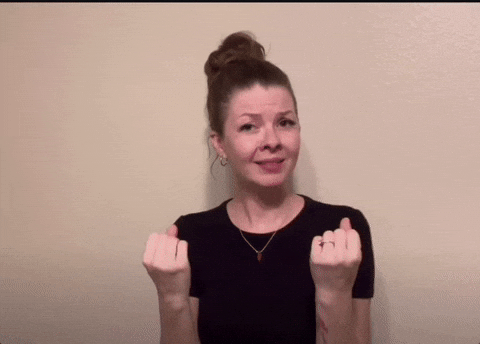 Sign Language Wow GIF