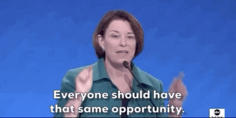 Democratic Debate Everyone Should Have That Same Opportunity GIF by GIPHY News