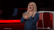 nbcthevoice yes nbc clap voice GIF