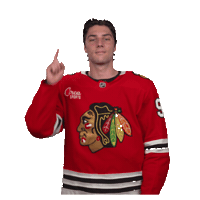 Point Up Sticker by NHLBlackhawks