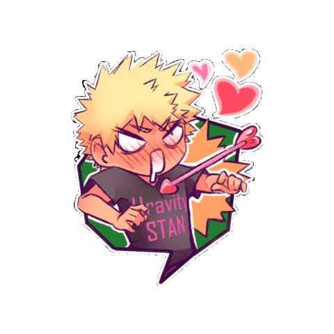 Katsukibakugou Kacchako Sticker
