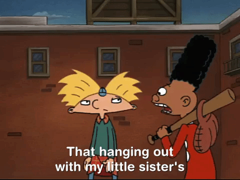 hey arnold nicksplat GIF
