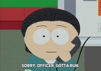 phone talking GIF by South Park 