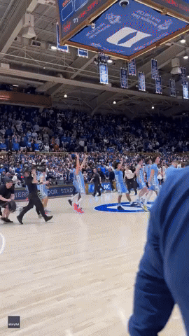 NC Tar Heels Players Taunt Home Crowd After Win Over Rivals Duke