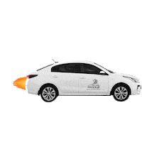 andesign_southcars_ru fire car rocket speed Sticker