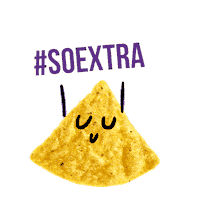 therealnachoking nacho nachos soextra goextra Sticker