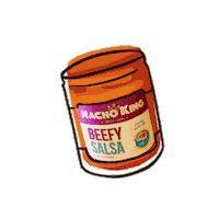 therealnachoking nacho nachos soextra goextra Sticker