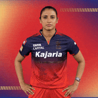 Happy Smriti Mandhana GIF by Royal Challengers Bengaluru