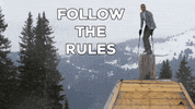 Follow The Rules Snow GIF by Snowminds