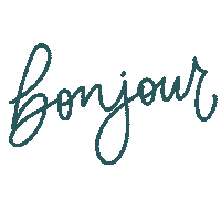 Bonjour Sticker