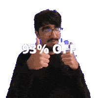 93 Discount Sticker