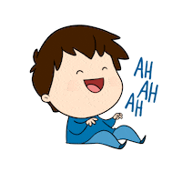 Happy Laugh Sticker by Simple&Madama