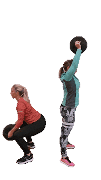 Sport Woman Sticker by Sanden Treningssenter