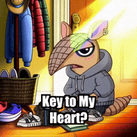 Key To My Heart Morning GIF by Chillo Dillo