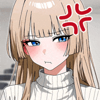 Angry Pouting GIF