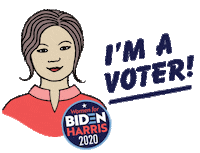 Voting Election 2020 Sticker by Joe Biden
