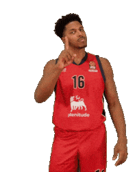 Block Zach Sticker by Pallacanestro Olimpia Milano