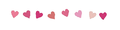 I Love You Hearts Sticker