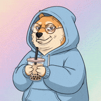 Shiba Inu Drinking GIF by Doge Pound