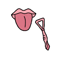 Pink Smile Sticker