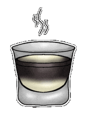 Coffee Cheers Sticker