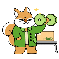 Power Exercise Sticker by iHerb