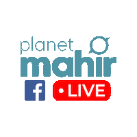 planetmahirgraphic planet mahir planetmahir mahirtutor Sticker
