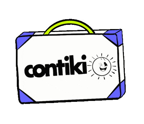 Travel Suitcase Sticker by Contiki