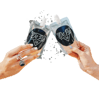 Domsbrickell bar miami cocktail shots Sticker