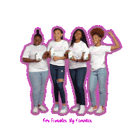 Wombilee natural girl power empowerment teens Sticker