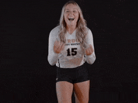 Wvb Yell GIF by Purdue Fort Wayne Athletics
