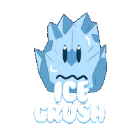 Snow Ice Sticker by Krypton Vapestore