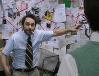 Charlie Day GIF by Giphy QA