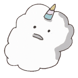 blowandbow giphyupload water tired unicorn Sticker