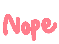 No Way Love Sticker by Ai and Aiko