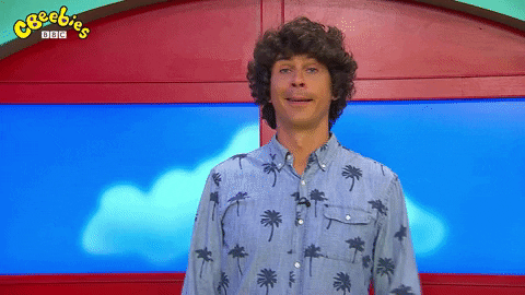 Andy Day Pointing GIF by CBeebies HQ