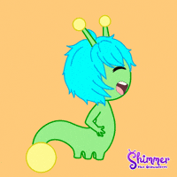 Happy Neon GIF by ShimmertheGlowworm