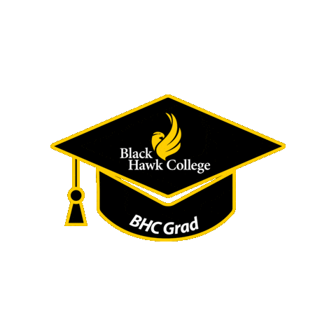 Blackhawk Sticker by Black Hawk College