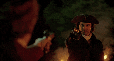 Aidan Turner Fight GIF by MASTERPIECE | PBS