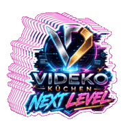 Logo Wow Sticker by VIDEKO