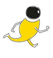 Run Running Sticker by Retorica